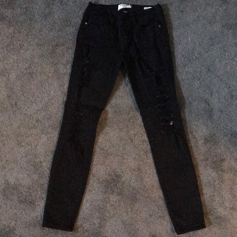 Frame Black Denim Jeans